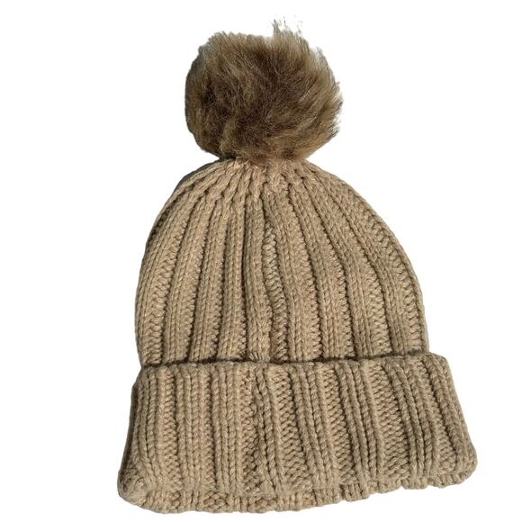 Tan Daisy Fuentes Beanie - Picture 6 of 6